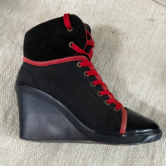 Sean John size 10 women’s Wedge Sneakers / boot / heeled shoes - Picture 14 of 16